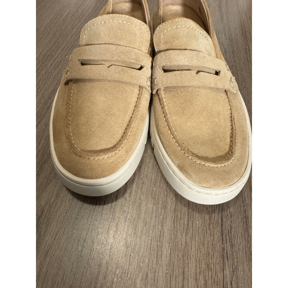 Vionic Tan Suede Loafers - Picture 5 of 12